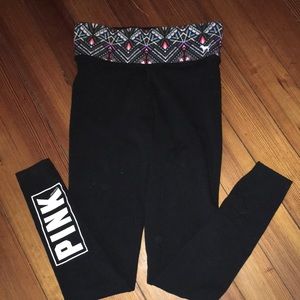 Pink leggings